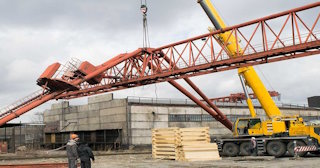 Демонтаж козлового крана в Петергофе от Сварной-Птф - Цены от 1550 рублей