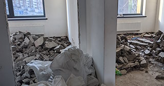 Демонтаж бетонной стяжки в Петергофе - цена от 569 руб. за м2 - Сварной-Птф
