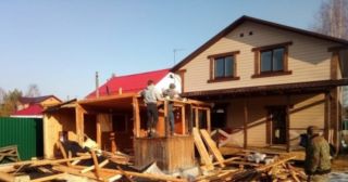 Демонтаж частных домов Петергоф, цена от 1602 руб.