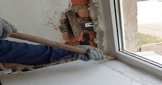 Демонтаж окон в Петергофе: цена от 1550 руб. - Сварной-Птф