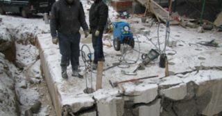 Демонтаж старого фундамента Петергоф, цена от 2945 руб.